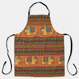 Indische olifanten, Sinaasappel Traditional Seamle Schort