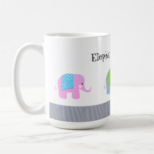 Indische Olifanten zijn Cool Koffiemok