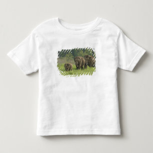 Indische Olifantenfamilie Kinder Shirts