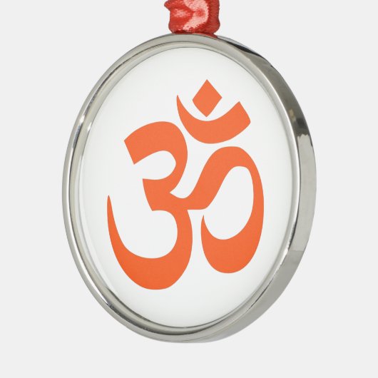 Indische om Symbol Ceramic Ornament (Links)
