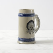 Indische opperhuid bierpul (Voorkant rechts)