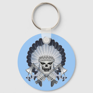 Indische opperhuid sleutelhanger