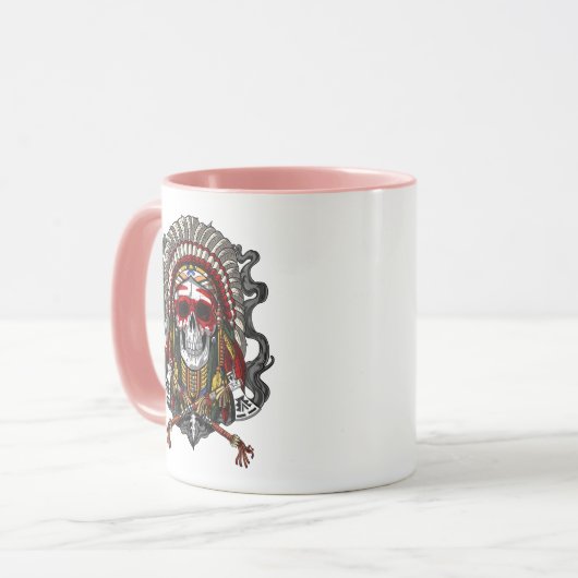 Indische opperkop Indische natief Mok (Voorkant links)