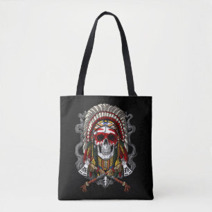 Indische opperkop Indische natief Tote Bag