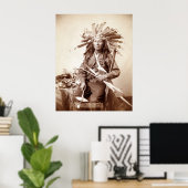 Indische opstandster, 1890 poster (Thuiskantoor)