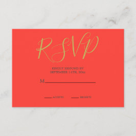 Indische Oranje goudkleurige gouden kleuren met ee Informatiekaartje