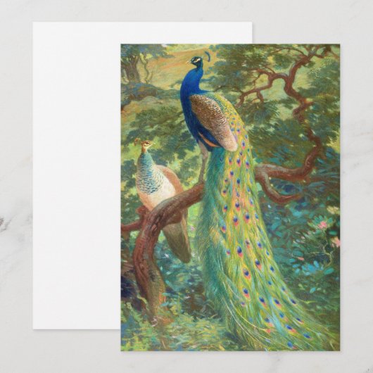 Indische parelhoen | Charles Robert Knight (Voorkant / Achterkant)