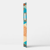 Indische patchwork naadloos  ontwerp. Case-Mate iPhone case (Achterkant / Rechts)