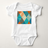 Indische patchwork naadloos ontwerp. romper (Voorkant)