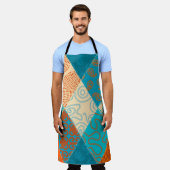 Indische patchwork naadloos ontwerp. schort (Gedragen)