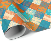 Indische patchwork: naadloos patroon. cadeaupapier (Rol Hoek)