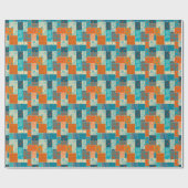 Indische patchwork, naadloze achtergrond. cadeaupapier (Vlak)