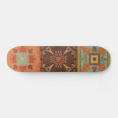 Indische patronen skateboard (Horizontaal)