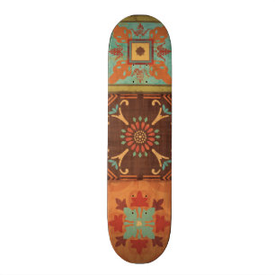 Indische patronen skateboard