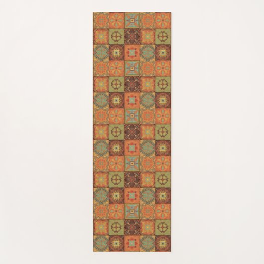 Indische patronen yogamat (Voorkant)