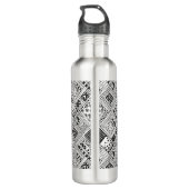 Indische patroonbalk waterfles  (Achterkant)