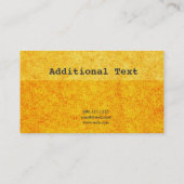 Indische patroonlegante   wapenstilstand visitekaartje (Achterkant)