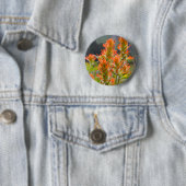 Indische penseel ronde button 5,7 cm (In situ)