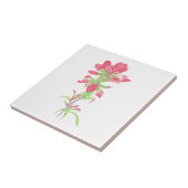 Indische penseel tegeltje (Zijkant)