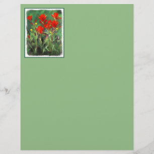 Indische penseelschildering - Oorspronkelijke blow