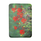 Indische penseelschildering - Oorspronkelijke blow Badmat (Voorkant Verticaal)