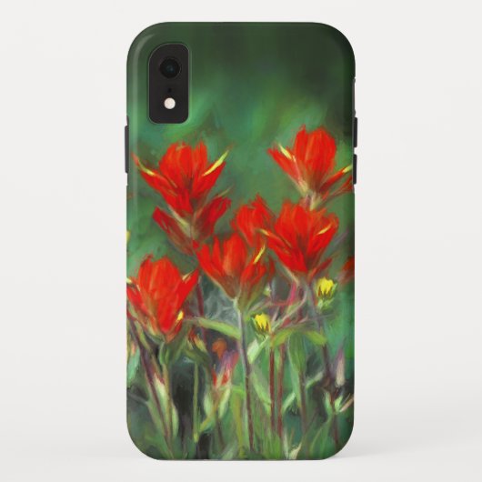 Indische penseelschildering - Oorspronkelijke blow Case-Mate iPhone Case (Achterkant)