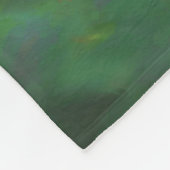 Indische penseelschildering - Oorspronkelijke blow Fleece Deken (Hoek)