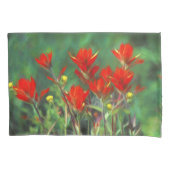 Indische penseelschildering - Oorspronkelijke blow Kussensloop (Voorkant)