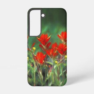 Indische penseelschildering - Oorspronkelijke blow Samsung Galaxy Hoesje