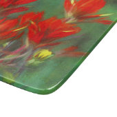 Indische penseelschildering - Oorspronkelijke blow Snijplank (Hoek)