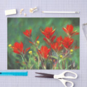 Indische penseelschildering - Oorspronkelijke blow Tissuepapier (Craft)