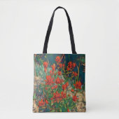 Indische penseeltekening tote bag (Voorkant)