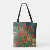 Indische penseeltekening tote bag (Achterkant)