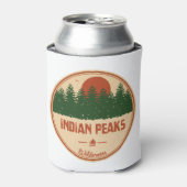 Indische pieken Wilderness Colorado Blikjeskoeler (Blikje Voorkant)