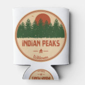 Indische pieken Wilderness Colorado Blikjeskoeler (Achterkant)