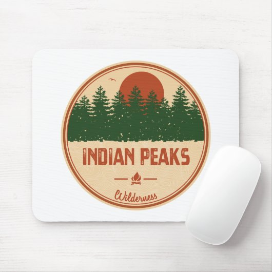 Indische pieken Wilderness Colorado Muismat (Met muis)