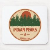 Indische pieken Wilderness Colorado Muismat (Voorkant)