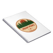 Indische pieken Wilderness Colorado Notitieboek (Rechterzijde)