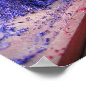 Indische pigmenten poster (Hoek)