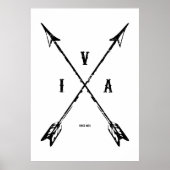  indische pijlen poster (Voorkant)