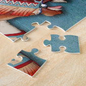 Indische Pony-hoofdpuzzel Legpuzzel (Zijkant)