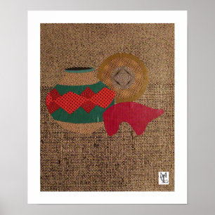 Indische potterij poster