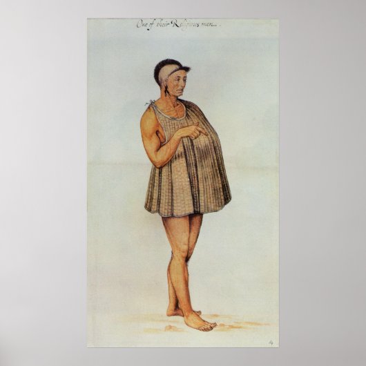 Indische priester poster (Voorkant)