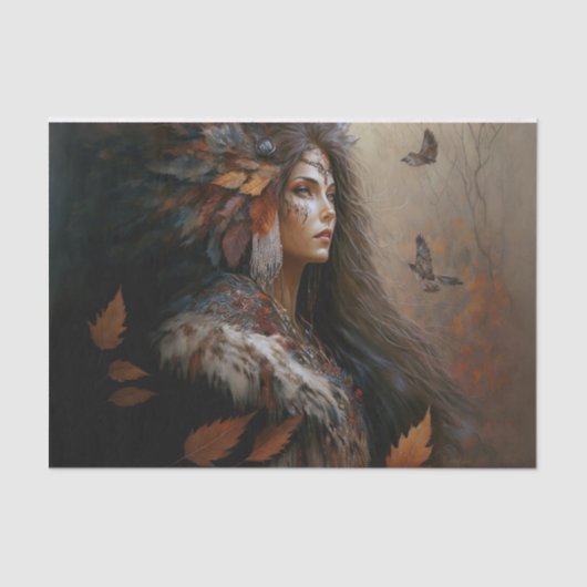 Indische prinses tissuepapier (Voorkant)