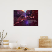 Indische Puppies begroeten de nieuwe dag in Canyon Poster (Keuken)