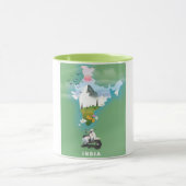 Indische reisposter mok (Midden)