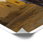 Indische reistoestel voor reportage poster (Hoek)