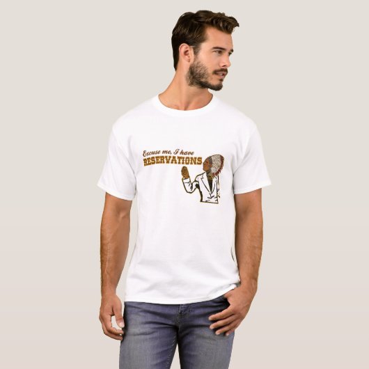 Indische reserves t-shirt (Voorkant volledig)