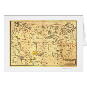 Indische reserves ten westen van de Mississippi