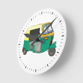 Indische Rickshaw Ronde Klok (Hoek)